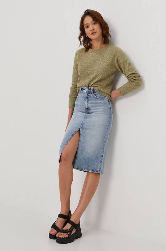 Sveter Vero Moda 10201022 zelená AA00