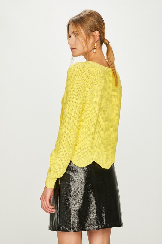 Oblečenie Tally Weijl - Sveter SPUACSCALLOP žltá