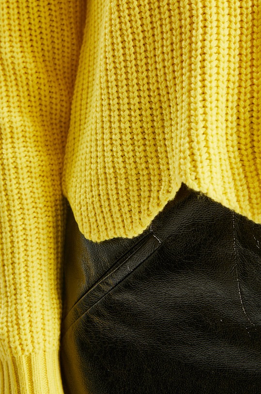 Tally Weijl - Sveter SPUACSCALLOP žltá