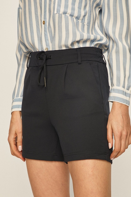 Only - Szorty z elastanem granatowy 15127107