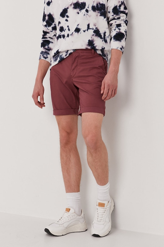 Selected Homme Szorty tkanina różowy 16065685