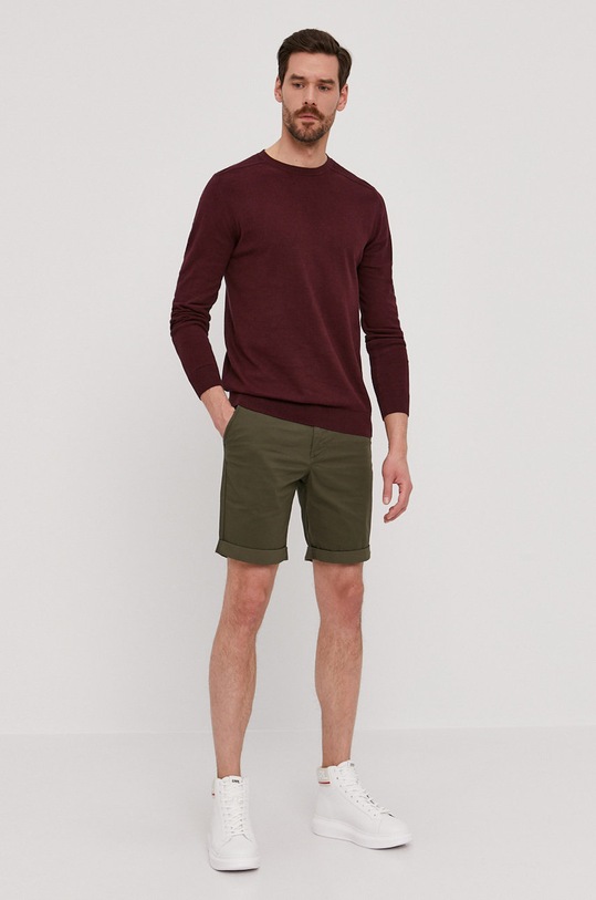 Selected Homme Szorty 16065685 zielony AA00