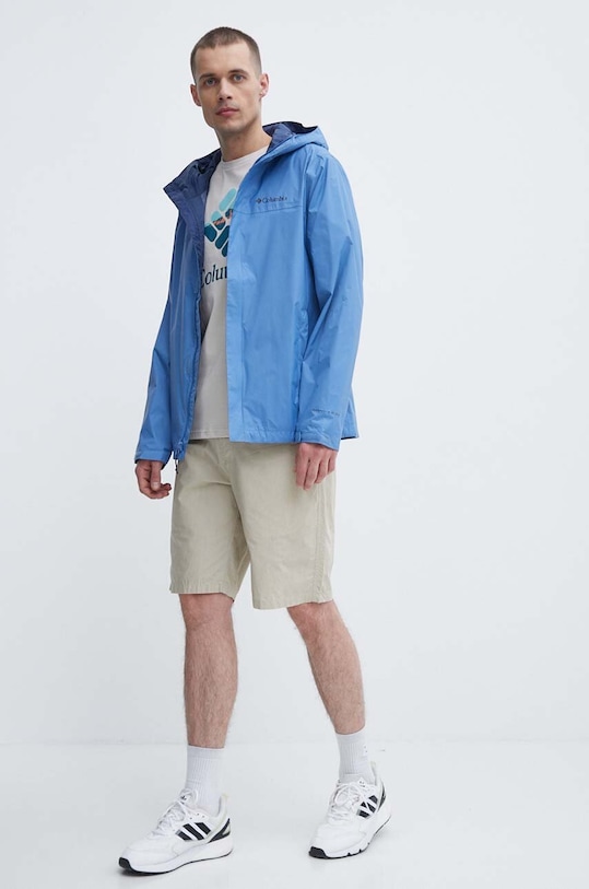 Columbia pantaloni scurți din bumbac Washed Out 1491953 bej SS25