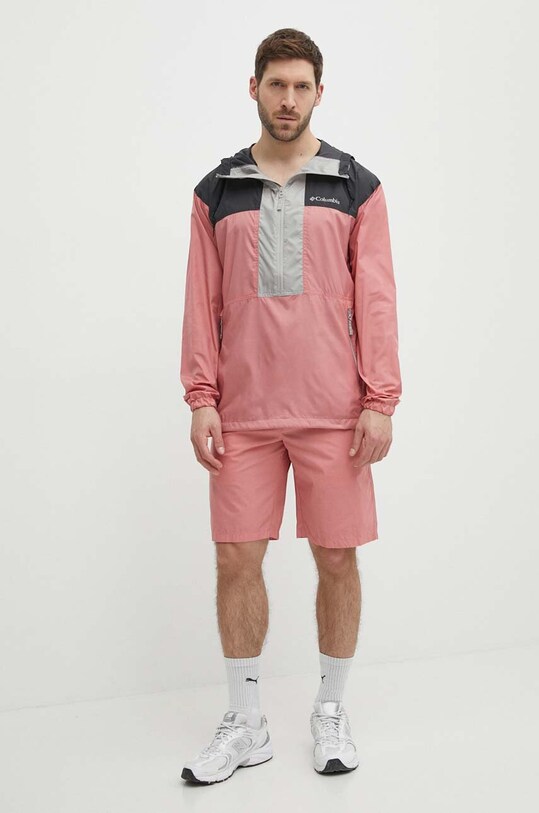 Хлопковые шорты Columbia Washed Out 1491953 розовый SS25