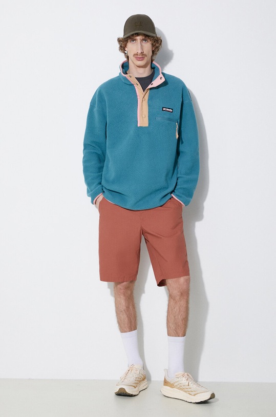 Columbia cotton shorts Washed Out 1491953 red SS25