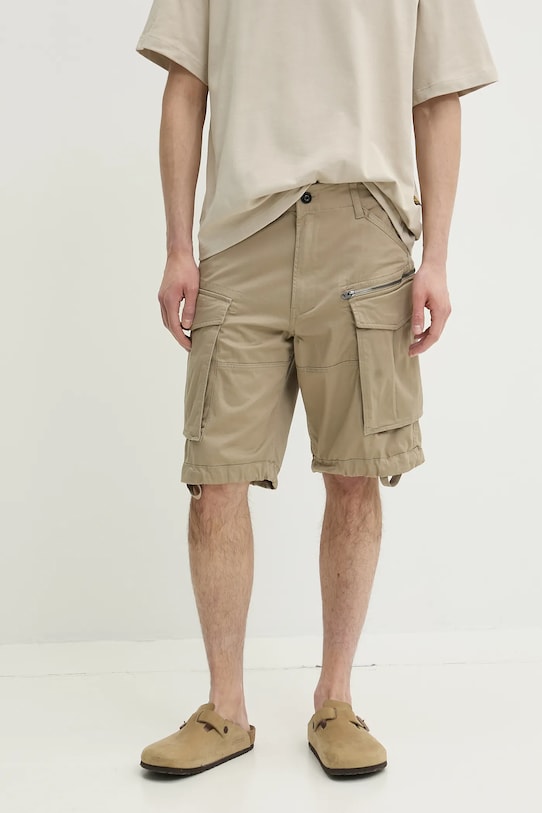 G-Star pantaloni scurți panza bej D08566.5126.239