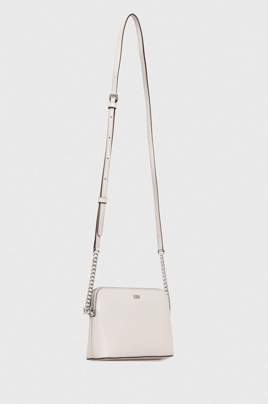 Аксесуари Шкіряна сумочка Dkny R83E3655 бежевий