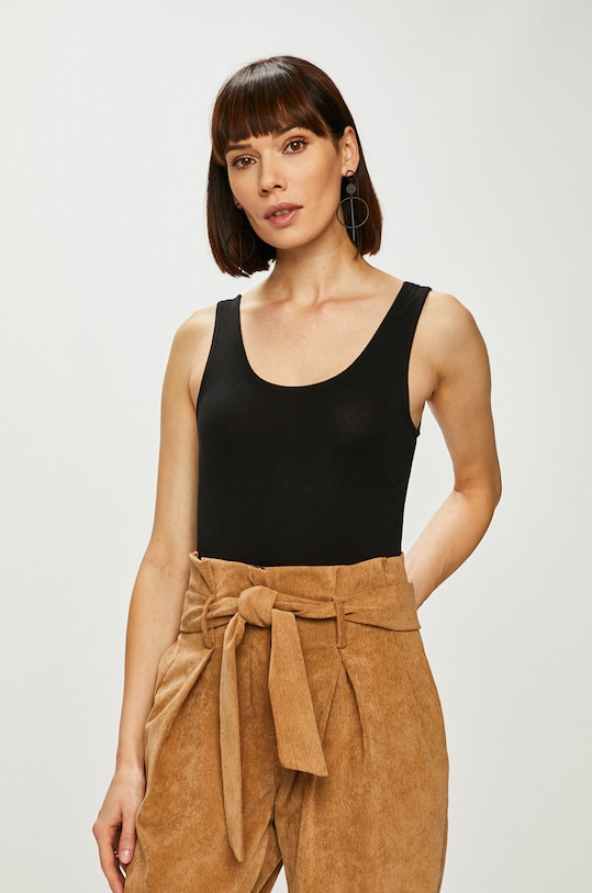 Noisy May - body z elastanem czarny 27005753