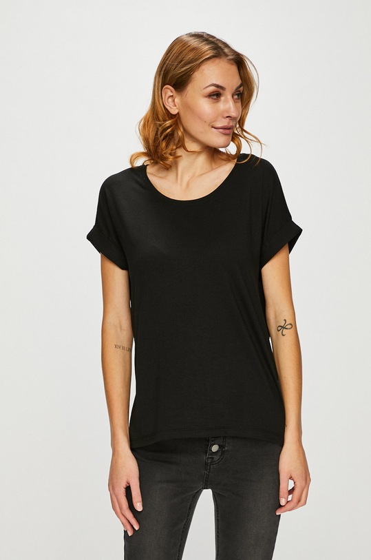 Only - Top s elastanom čierna 15106662