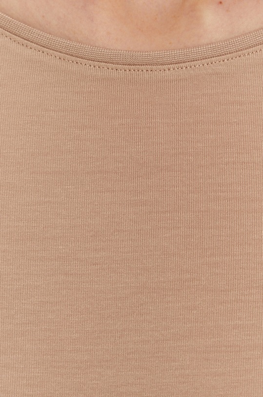 Vero Moda T-shirt 10187159 beżowy