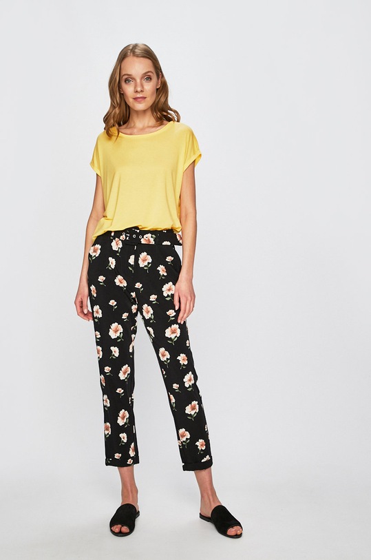 Vero Moda T-shirt 10187159 żółty AA00