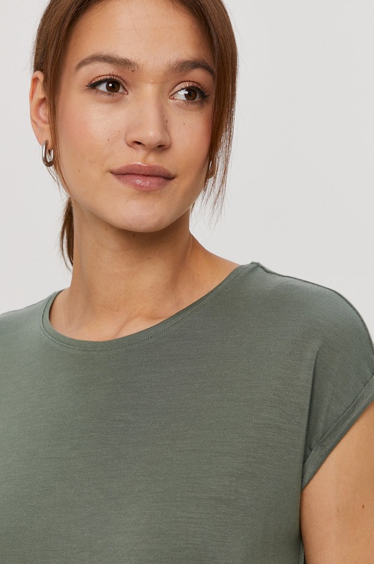 Tričko Vero Moda tyrkysová 10187159