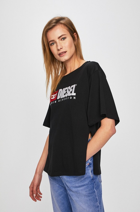 Diesel - Top kulatý černá T.JACKY.D.0CATJ