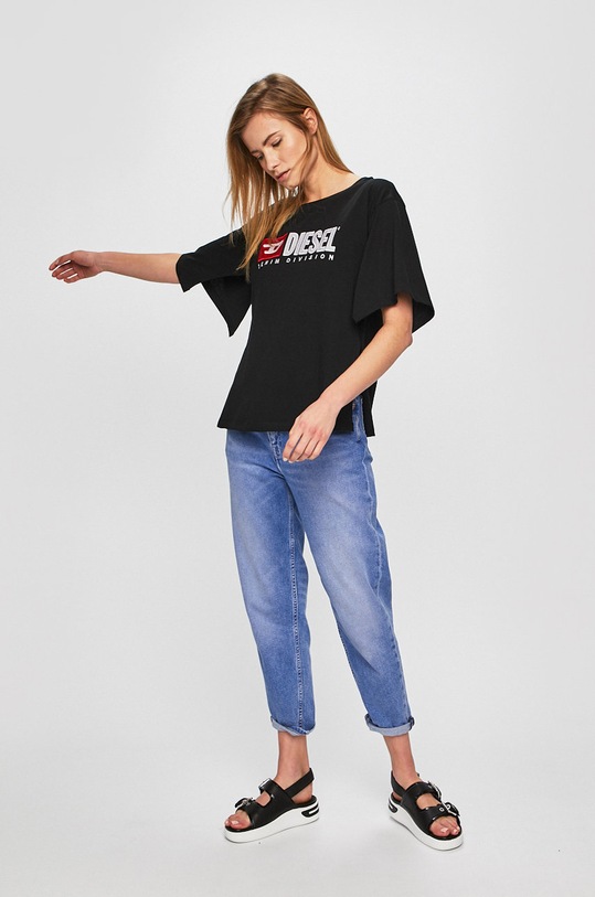 Diesel - Top T.JACKY.D.0CATJ černá AW19