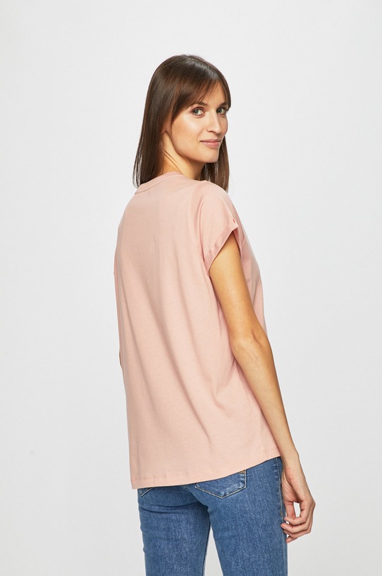 Ρούχα Tommy Hilfiger - Μπλουζάκι UW0UW01618 ροζ