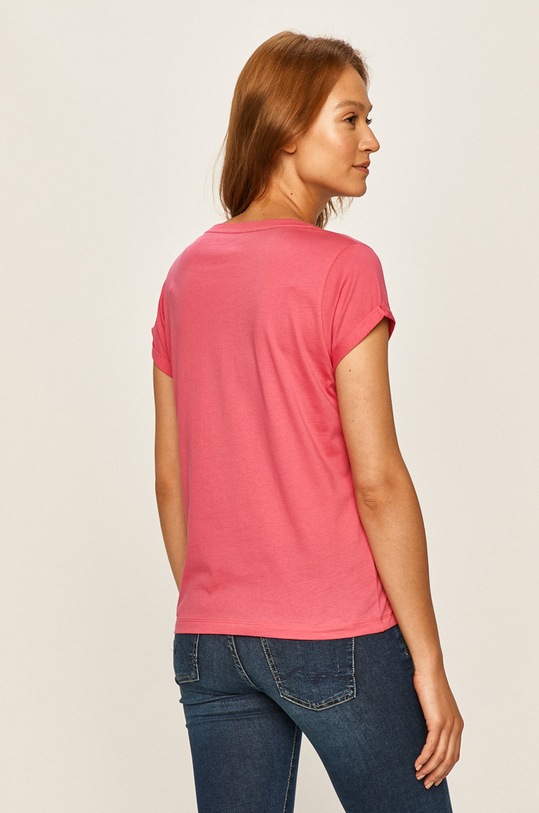 Ρούχα Tommy Hilfiger - Μπλουζάκι UW0UW01618 ροζ