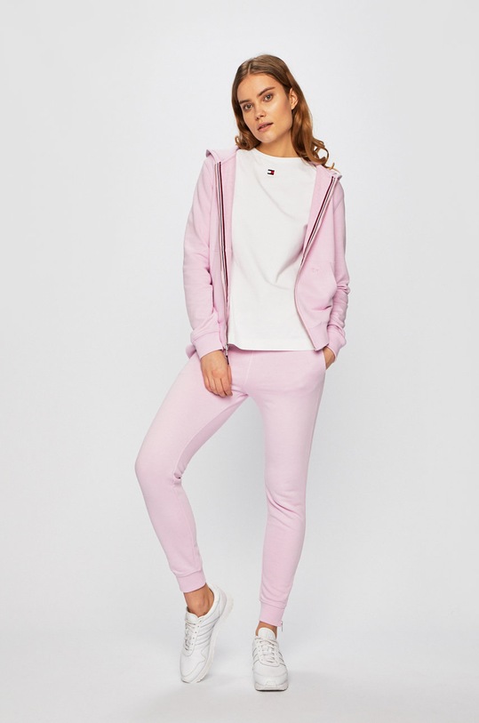 Tommy Hilfiger - Μπλουζάκι UW0UW01307 λευκό AA00