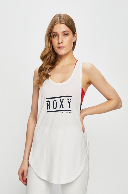 Roxy - Top okrúhly biela ERJZT04541