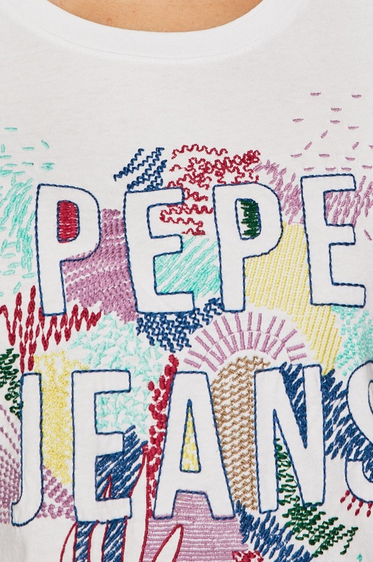 Pepe Jeans - Felső Liza PL504075 fehér