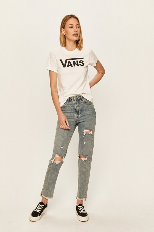 Vans top VN0A3UP4WHT1 alb AA00