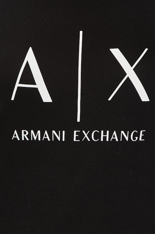 Хлопковая футболка Armani Exchange 8NYT70.YJ16Z чёрный