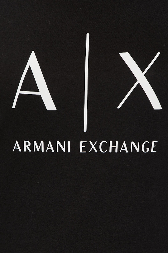 Pamučna majica Armani Exchange 8NYT70.YJ16Z crna
