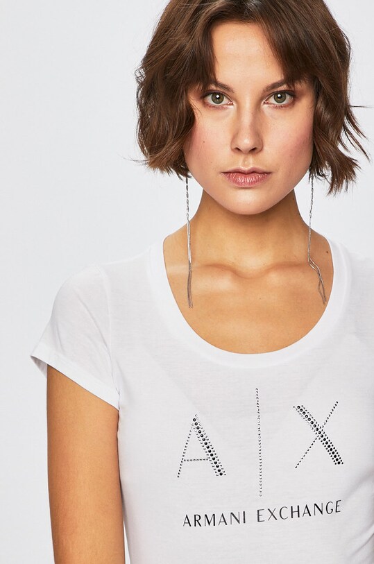 Armani Exchange - Футболка білий 8NYT83.YJ16Z