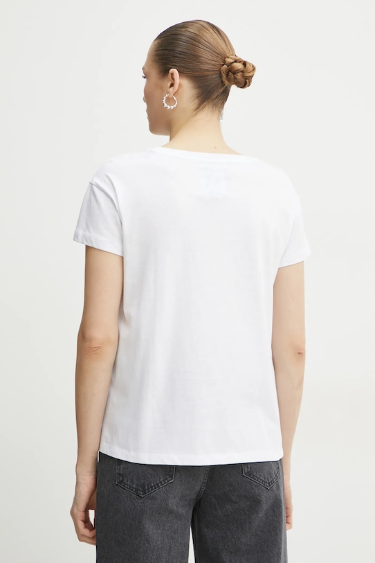 Armani Exchange t-shirt 8NYTCX.YJG3Z biały AA00