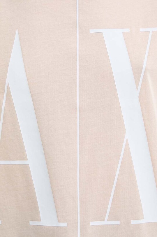 Armani Exchange t-shirt pomarańczowy 8NYTCX.YJG3Z