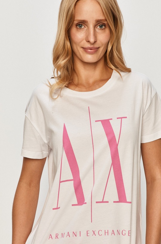 Armani Exchange tricou alb 8NYTCX.YJG3Z