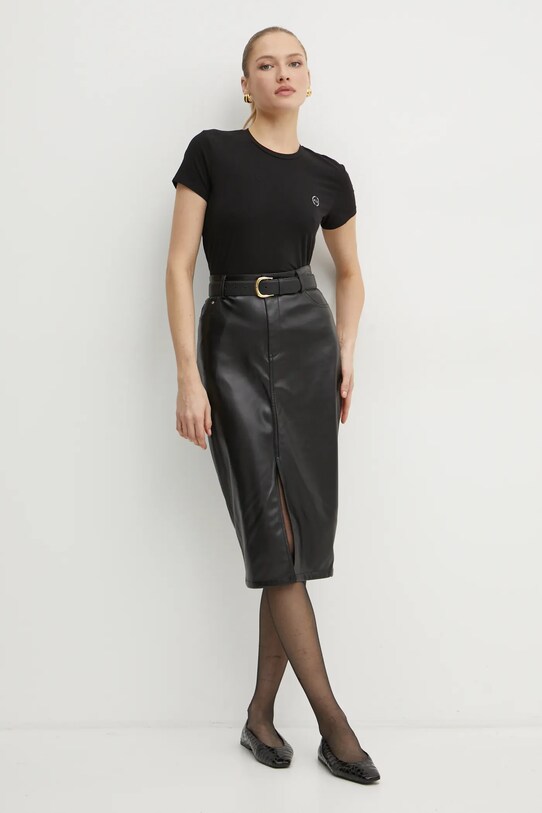 Top Armani Exchange 8NYT74.Y8C7Z čierna AA00