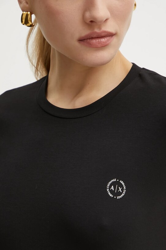 Top Armani Exchange 8NYT74.Y8C7Z čierna