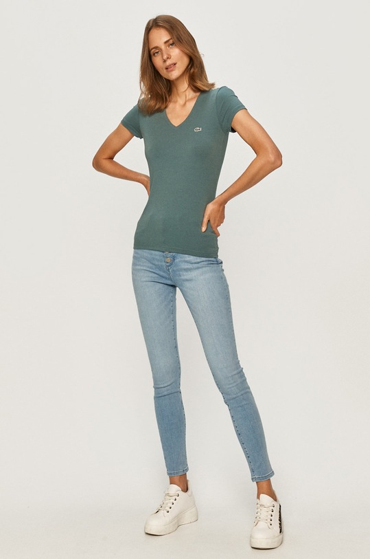 Lacoste - Футболка TF0999 зелёный ZW22