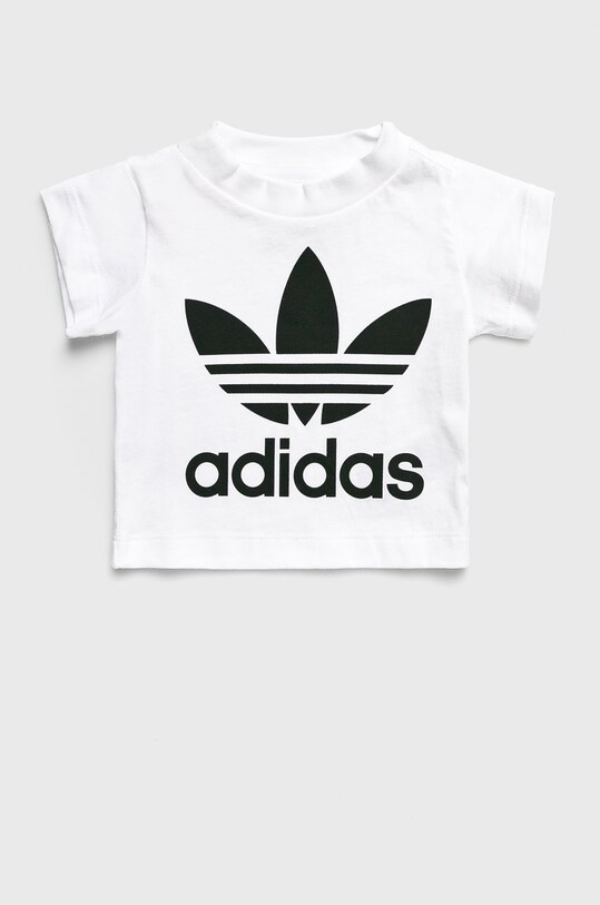 adidas Originals - Дитячий топ 62-104 cm DV2828 білий DV2828