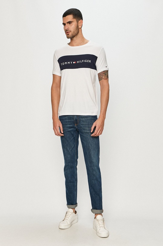 Tommy Hilfiger - Μπλουζάκι UM0UM01170 λευκό AA00