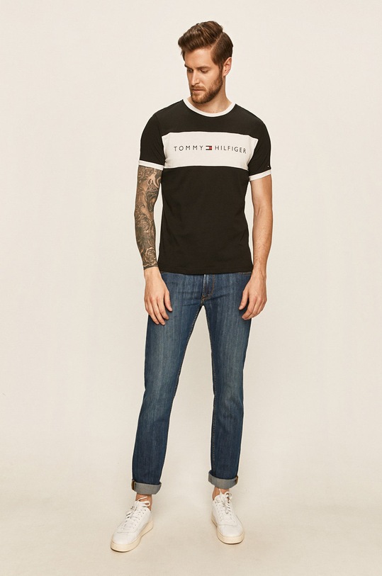 Tommy Hilfiger - Μπλουζάκι UM0UM01170 μαύρο AA00