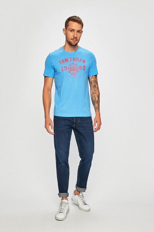 Tom Tailor Denim - T-shirt 1008637 niebieski AA00