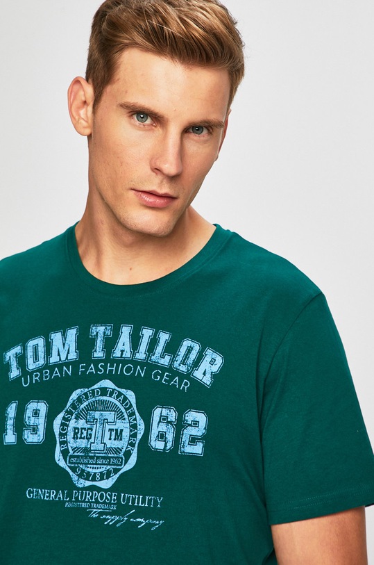 Tom Tailor Denim - T-shirt zöld 1008637