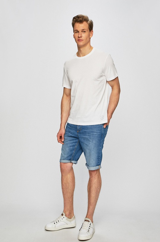Tom Tailor Denim - Tričko (2-Pack) 1008638 bílá SS20