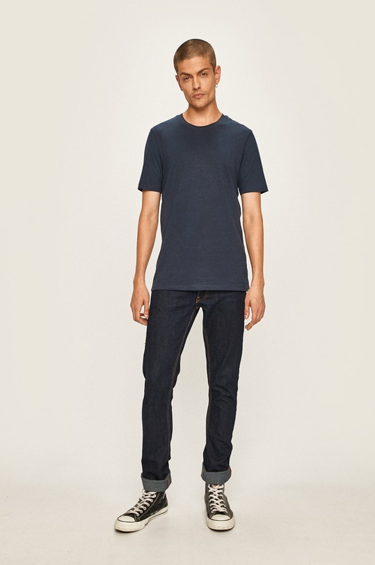 Produkt by Jack & Jones - T-shirt 12146081 sötétkék AW19