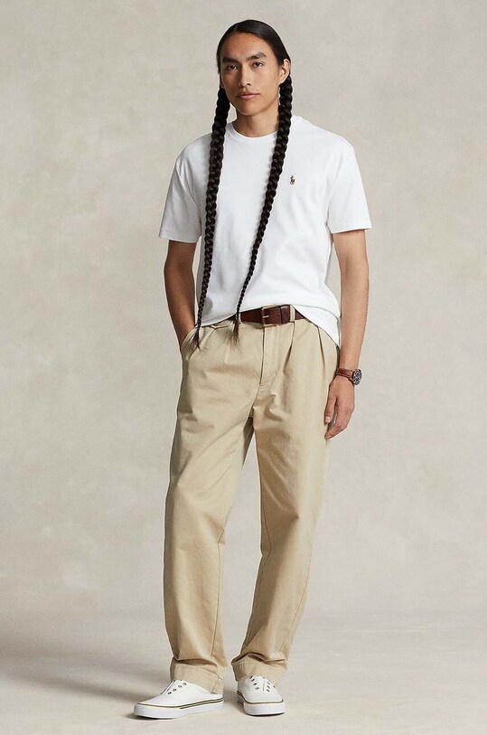 Одяг Polo Ralph Lauren - Футболка 710740727002 білий