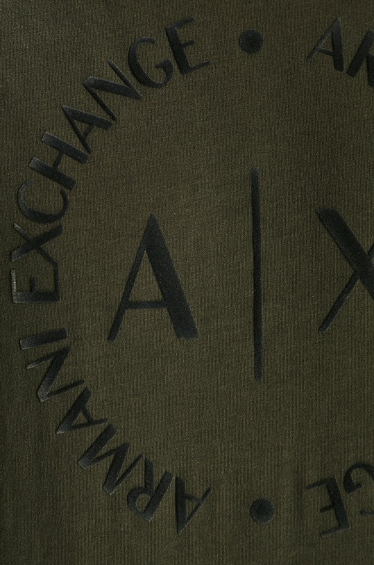 Armani Exchange - Pánske tričko 8NZTCD.Z8H4Z zelená