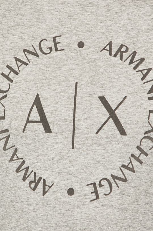 Armani Exchange - Pánske tričko 8NZTCD.Z8H4Z sivá