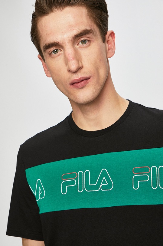 Fila - T-shirt czarny 687129