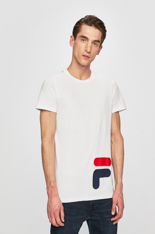 Fila - Pánske tričko bavlna biela 684489
