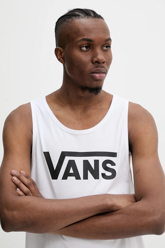 Vans - T-shirt biały VN000Y8VYB21