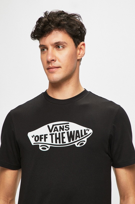 Vans - T-shirt nadruk czarny VN000JAYY281