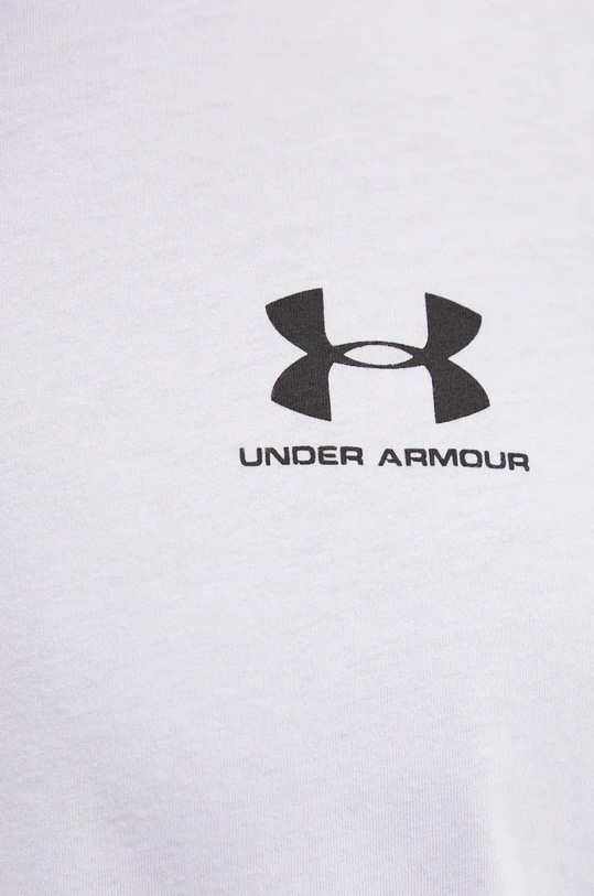 Tričko Under Armour SPORTSTYLE LEFT CHEST 1326799. fialová