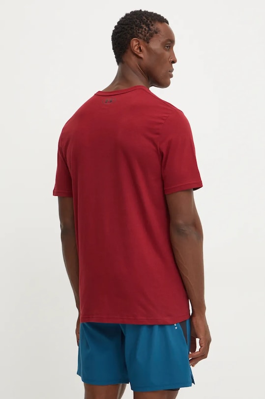Oblečení Tričko Under Armour SPORTSTYLE LEFT CHEST 1326799. burgundské