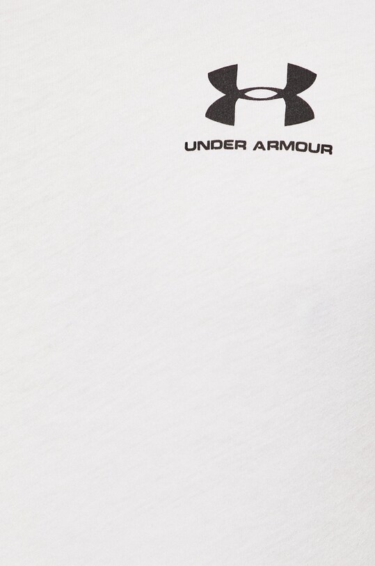 Under Armour tricou SPORTSTYLE LEFT CHEST 1326799. alb
